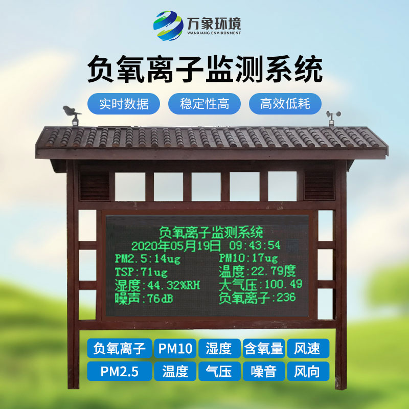 呼吸之間，盡享自然——景區(qū)負(fù)氧離子監(jiān)測系統(tǒng)解析